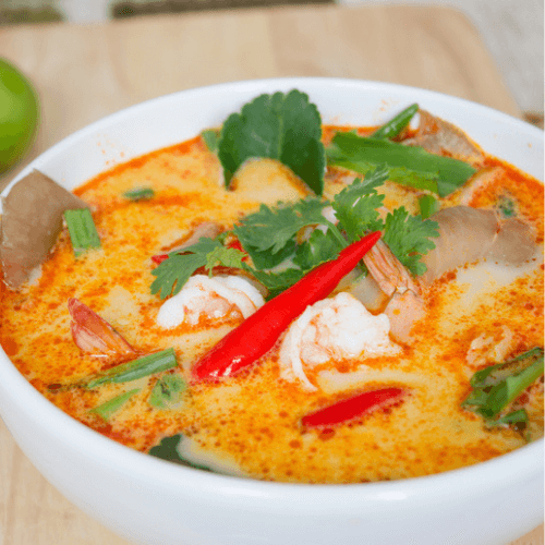 SPICY TOM YUM SOUP – Buddha Stix