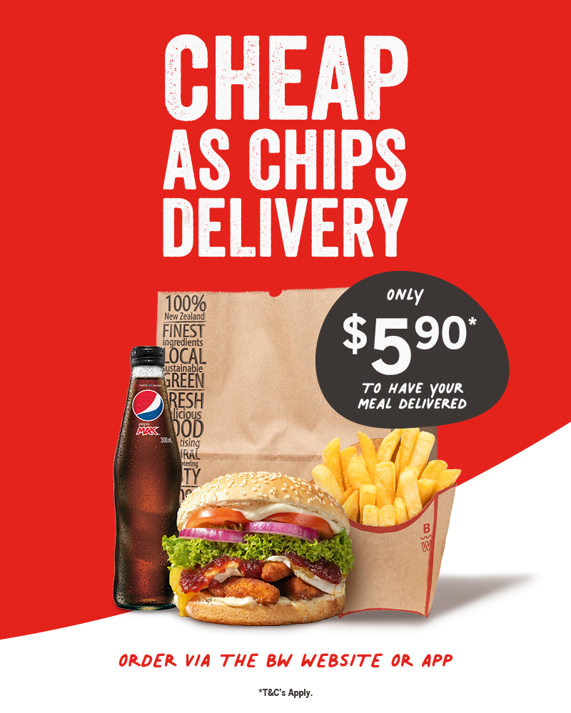 $5.90 Delivery Offer - Limited Time Only. Order online or in the App. T&C's Apply. See Website. 