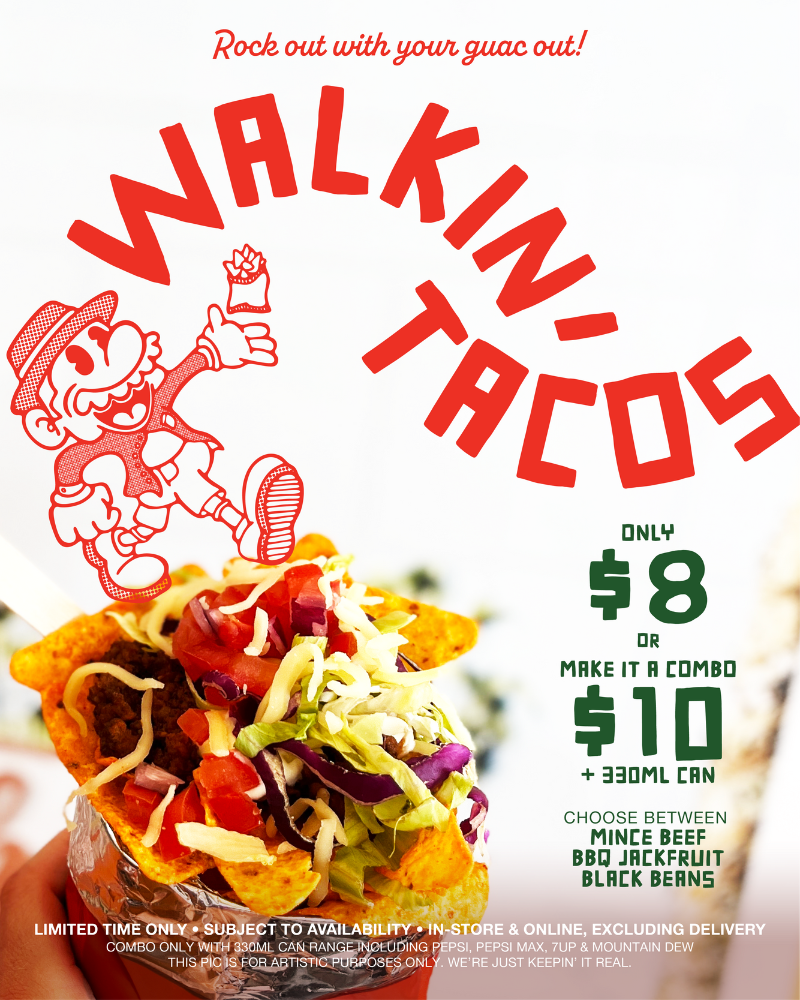 Walking Tacos Limited Time Offer