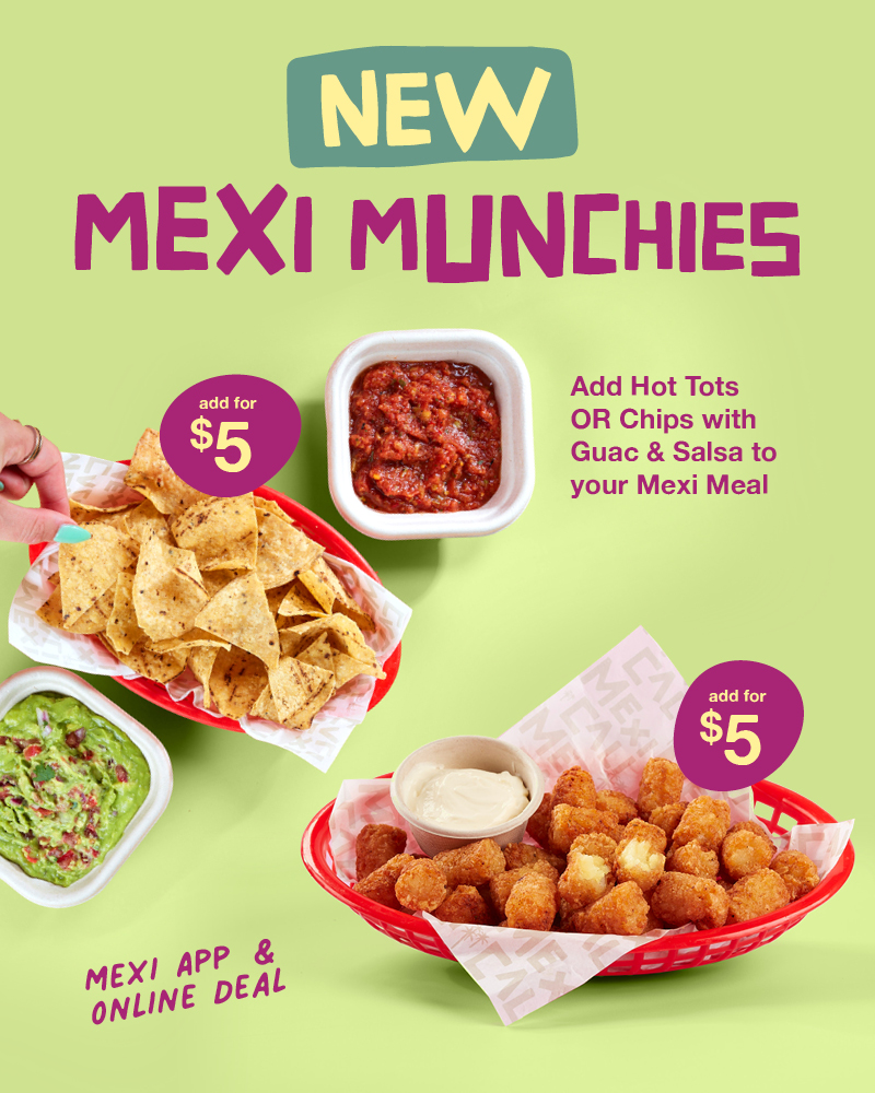Mesi Munchies! Add on for $5